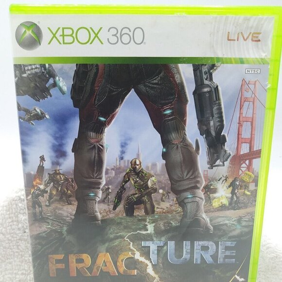 XBox 360 Fracture Game 2008 Havok Lucas Arts - Picture 1 of 9